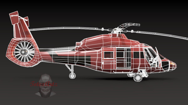 helicopter kasatka russian 3d obj - Russian Kasatka Helicopter by TotexArtz